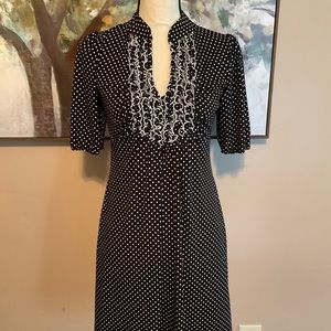 Heart Soul (size S) Black/white dots Dress